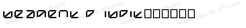 segment disply字体转换